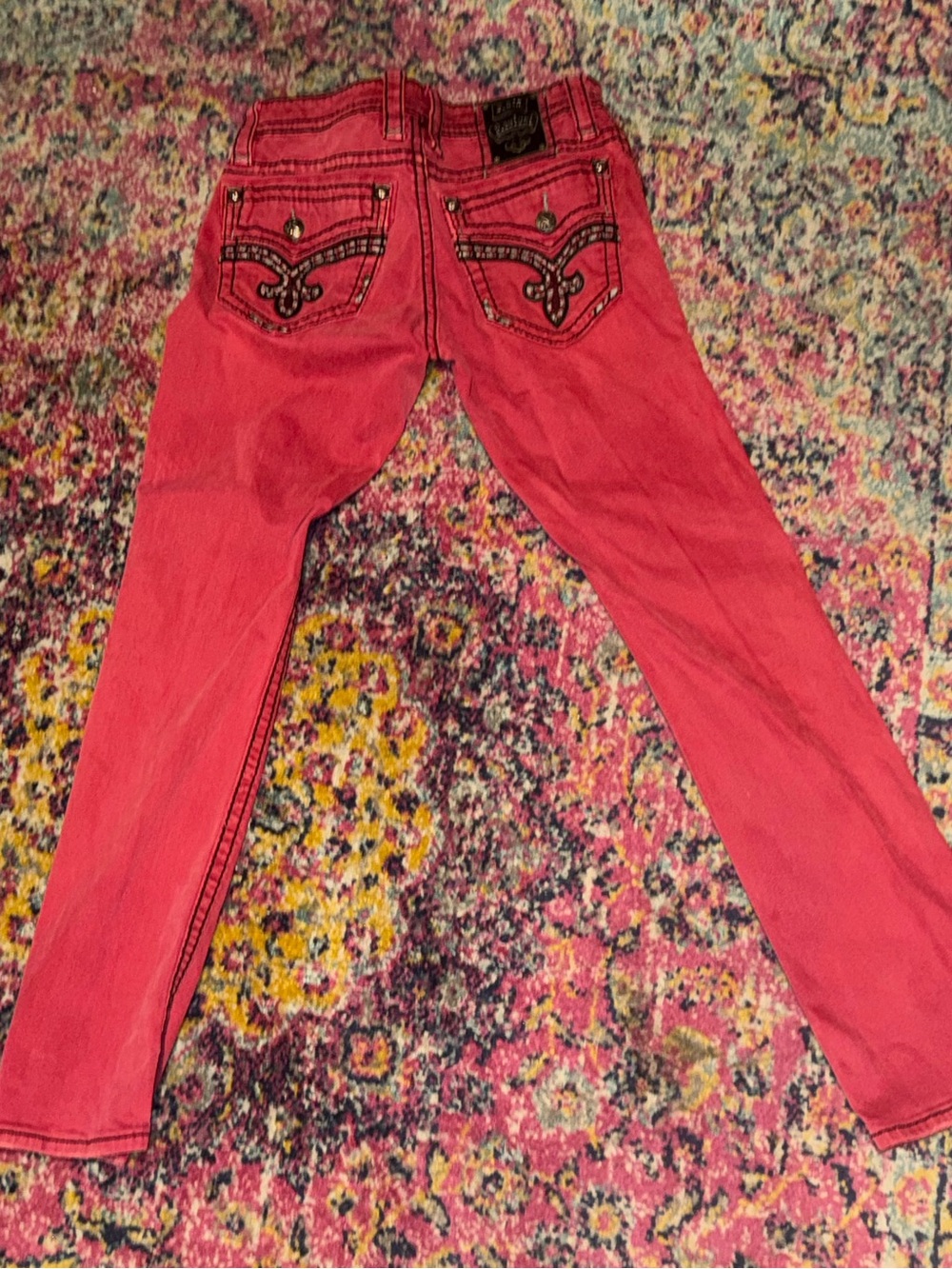 Men’s red rock revival jeans like new